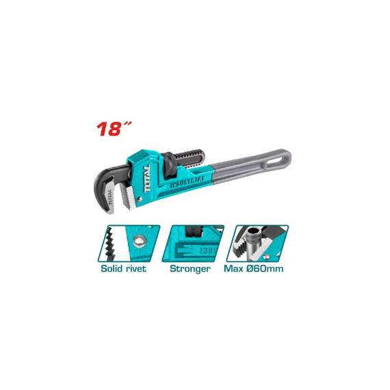 Buy Total THT171186 18inch Pipe wrench in [storefront]