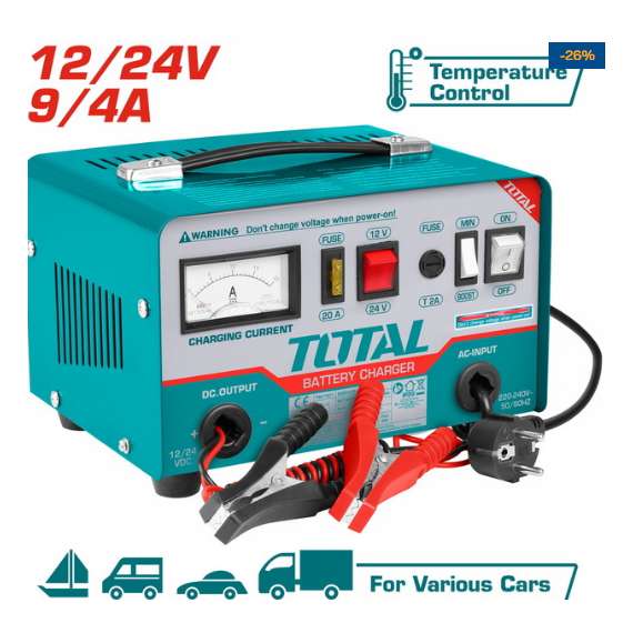 Buy Total  TBC1601 Battery charger in [storefront]