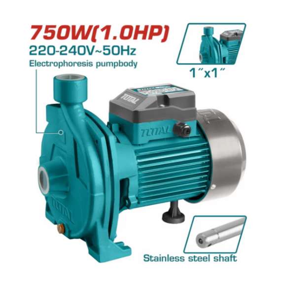 Buy Total TWP27506 750W 1HP Centrifugal pump in [storefront]