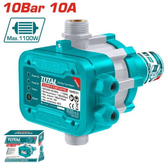 Buy Total TWPS101 1100W 10A Automatic pump control in [storefront]