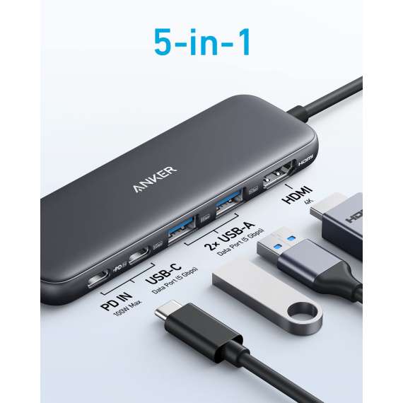 Buy Anker 332 USB-C 5-in-1 Hub in Kenya