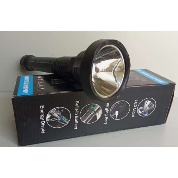 Buy Rechargeable LED flashlight with a built-in battery and energy display in Kenya