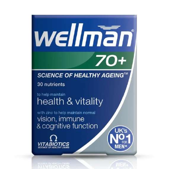 Buy Vitabiotics Wellman 70+ 30Tablets Supplement in Kenya