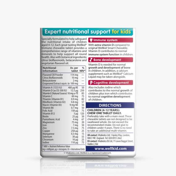 Buy Vitabiotics Wellkid 30Chewable Tablets Supplement in Kenya