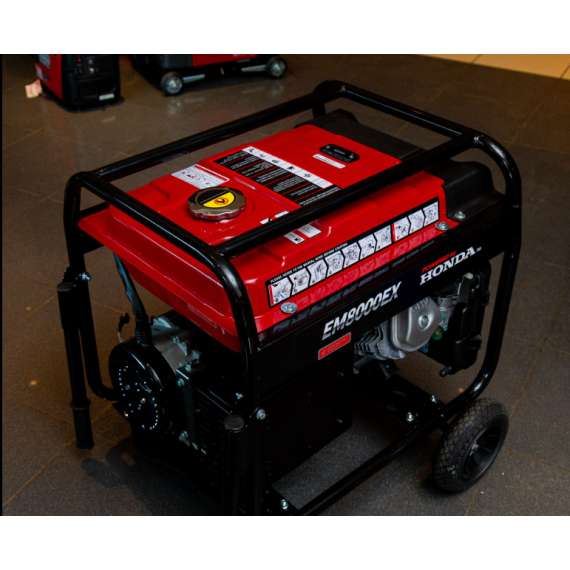 Buy HONDA EM8000EX 6.5kVA  GX390 Petrol key start  Generator with battery and wheels in Kenya