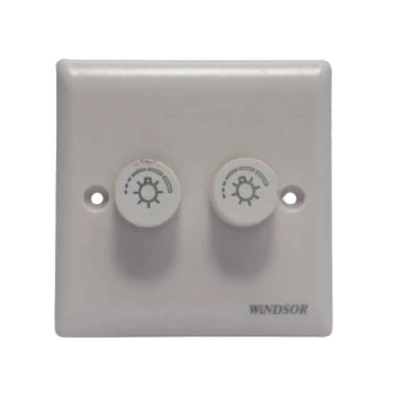 Buy Windsor WIN1775 Ivory 2 Gang 400W Dimmer Switch in Kenya