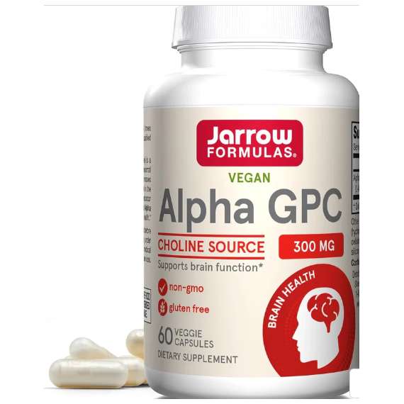 Buy Jarrow Alpha GPC 300mg 60 Vegetable Capsules in Kenya