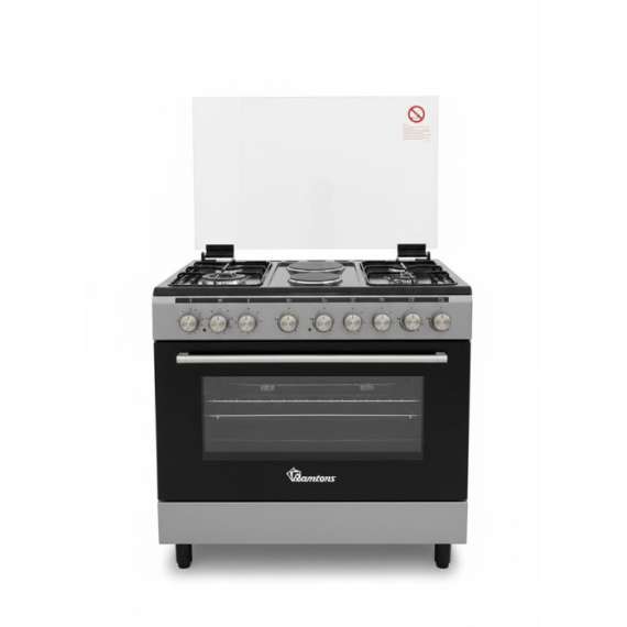 Buy Ramtons RC/598 4 Gas + 2 Electric Inox Cooker in Kenya