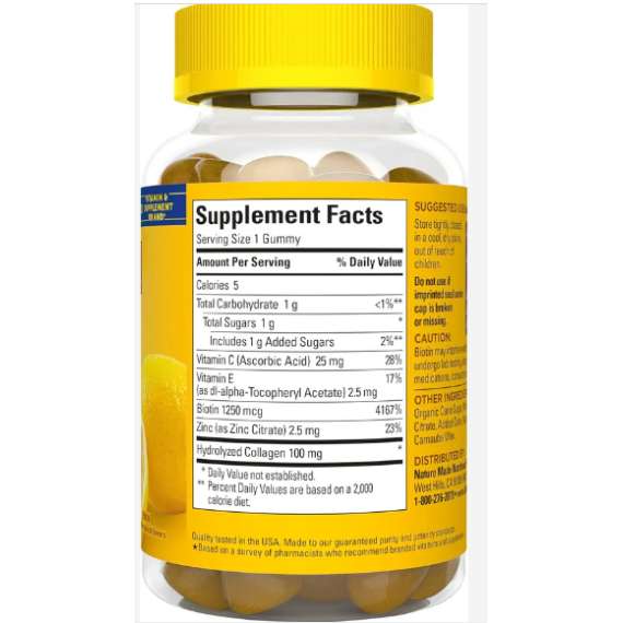 Buy Nature Made Collagen 60 Gummies Diertary Supplement in Kenya