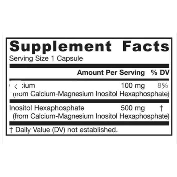 Buy Jarrow IP6 Inositol Hexaphosphate  500 mg 120 Vegetable Capsules in Kenya