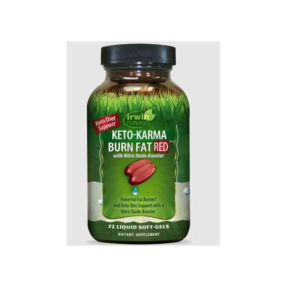 Buy Irwin Keto-Karma Burn Fat Red 72 Softgels Supplement in Kenya