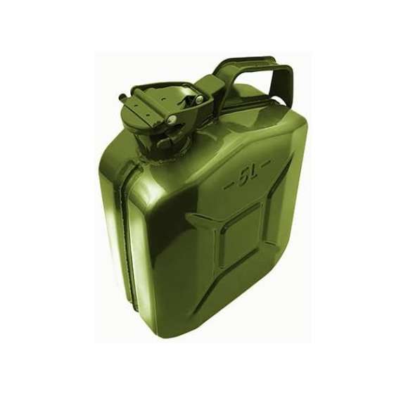 Buy Sunpower 5L 24X12X31Cm  Army Green Metal Jerry Can in Kenya