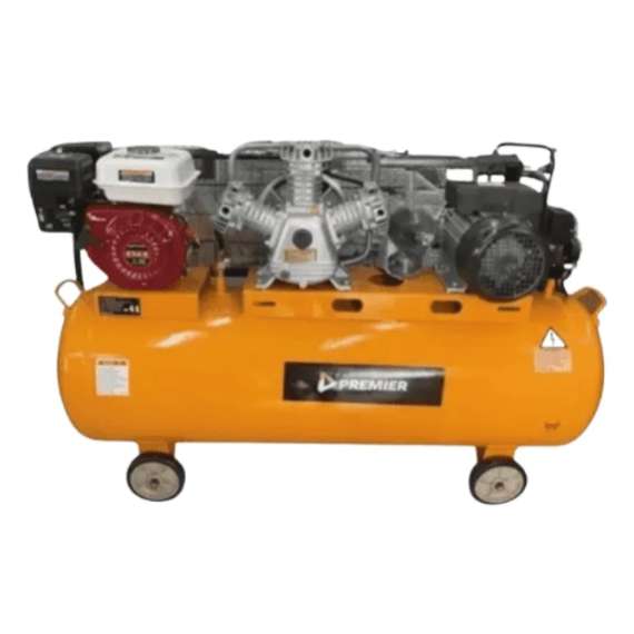 Buy K-max 300l 4hp motor7 5hp engine 3 piston 8bar 116psi pressure two in one air compressor in Kenya