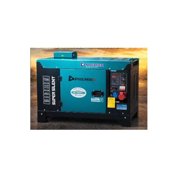 Buy Premier PM15000SE 15KVA 3-Phase Silent Diesel Generator with ATS in Kenya