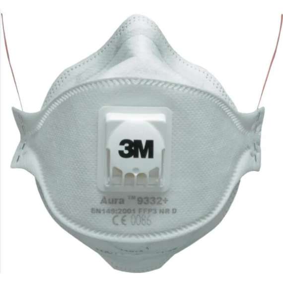 Buy 3M 9332 AURA  Particulate Respirator FFP3 pack of 10pcs in Kenya