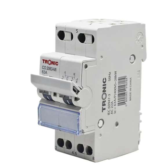Buy Tronic  63Amps 2 Pole Mini Changeover Switch in Kenya