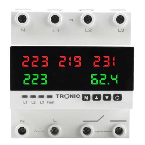 Buy Tronic  100A 3-Phase + Neutral, Digital Control Automatic Phase Selector in Kenya