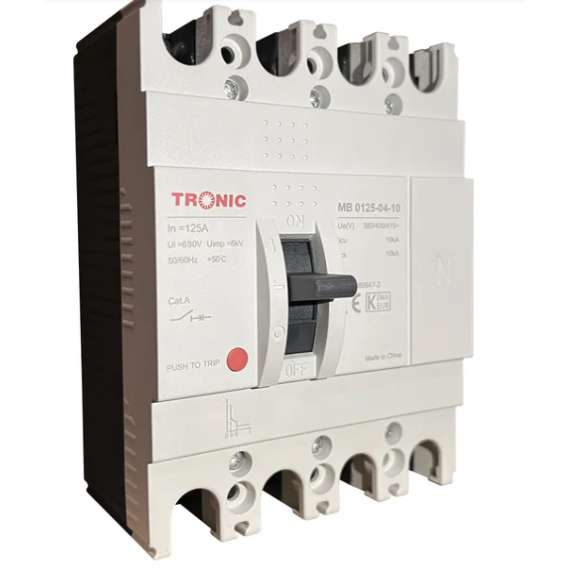 Buy Tronic 125A 4-Pole MCCB Breaker in Kenya