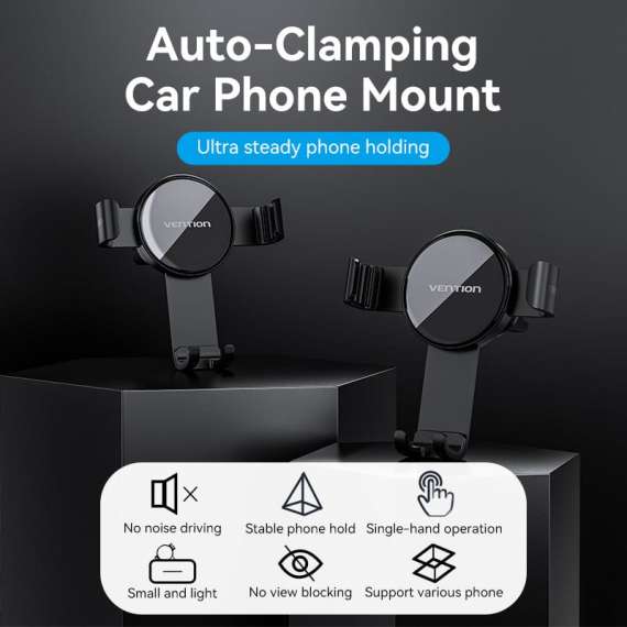 Buy Vention One Touch Clamping Car Phone Mount in Kenya