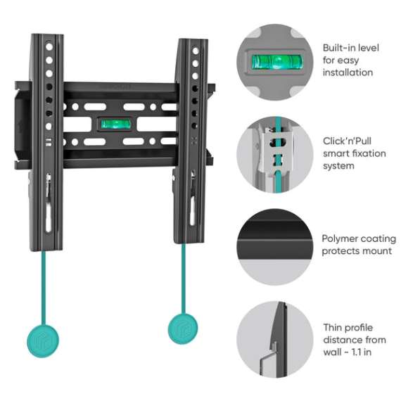 Buy ONKRON FM1 17" to 43 inch TVs Screens  Fixed TV Wall Mount in Kenya