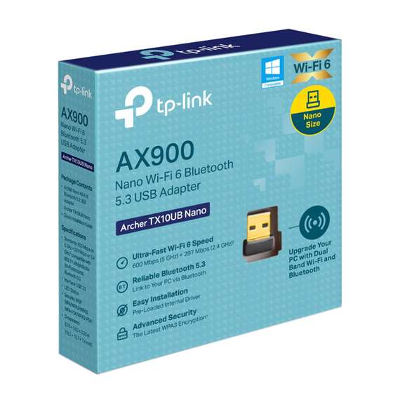 Buy TP-Link Archer TX10UB Nano AX900 Wi-Fi 6 & Bluetooth USB Adapter in Kenya
