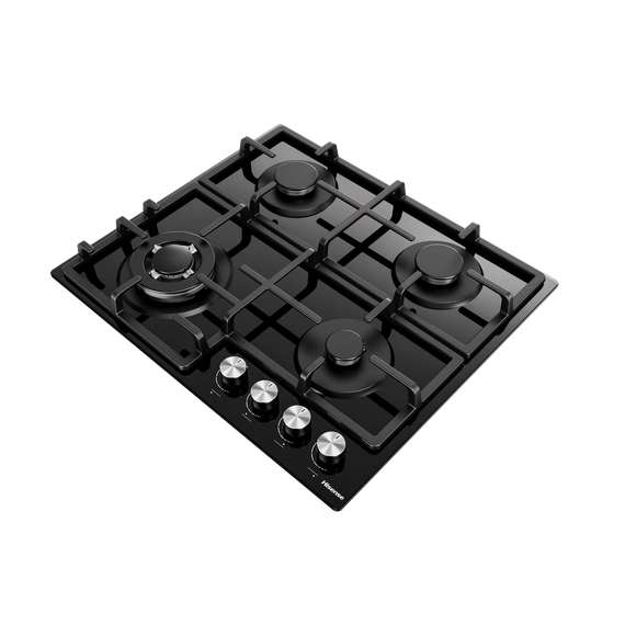 Buy Hisense HHU60GAGB4 Gas 60CM  Black Glass Built In Hob in Kenya