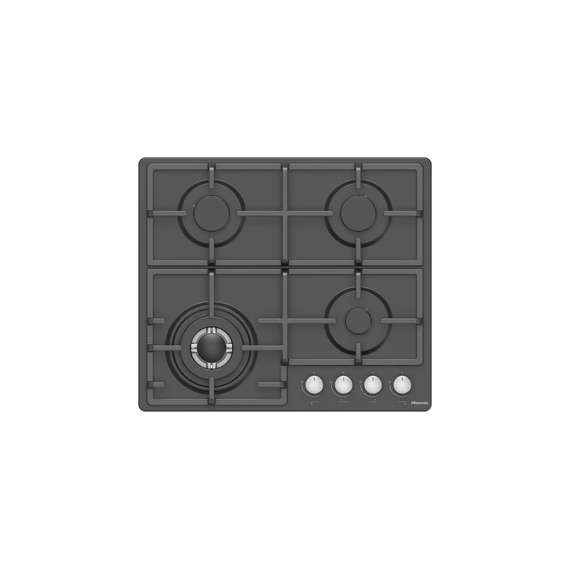 Buy Hisense HGH641BS01 4 Gas 60CM Black Stainless Steel Built In Hob in Kenya