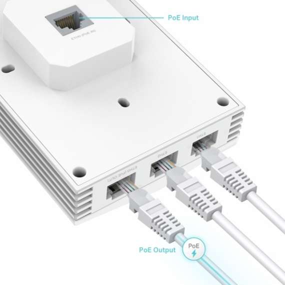 Buy TP-Link TL-EAP655-WALL AX3000 Wall Plate WiFi 6 Access Point in Kenya