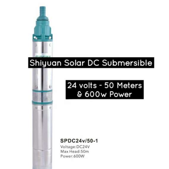 Buy Shiyuan 50M 24V 600W Solar DC Submersible Pump in Kenya