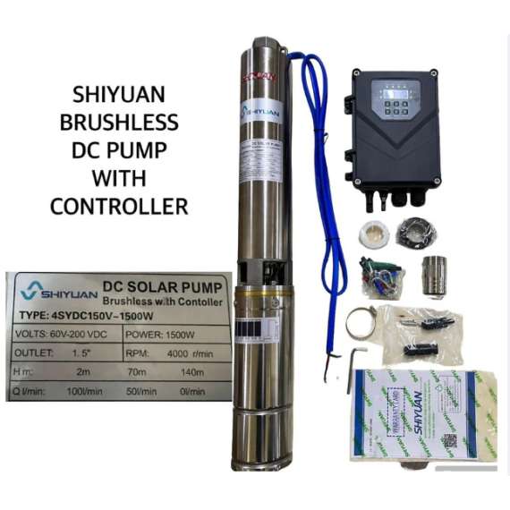 Buy Shiyuan 140M 1500W Brushless DC Submersible Pump with Controller in Kenya