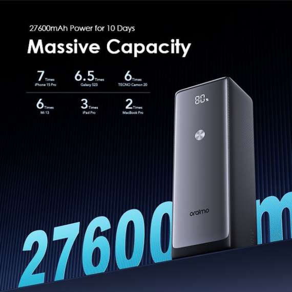 Buy oraimo PowerJet 130 27600mAh 130W Power Bank in Kenya