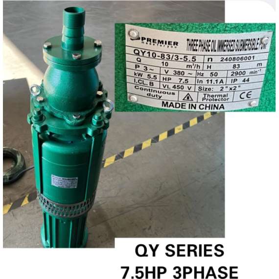 Buy Premier QY Series 7.5HP 3Phase 83M submersible water pump in Kenya