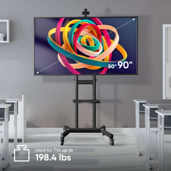 Buy Onkron Rolling TV Cart for 50"-90" Screens Mobile TV Stand in Kenya