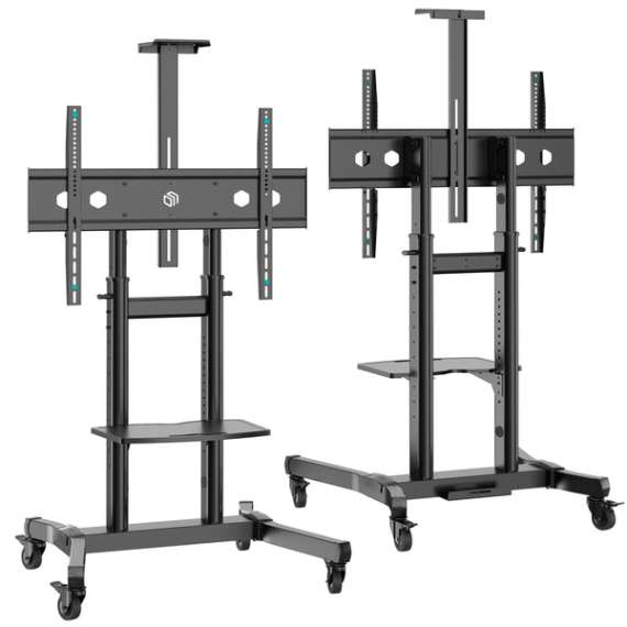 Buy Onkron Rolling TV Cart for 50"-90" Screens Mobile TV Stand in Kenya