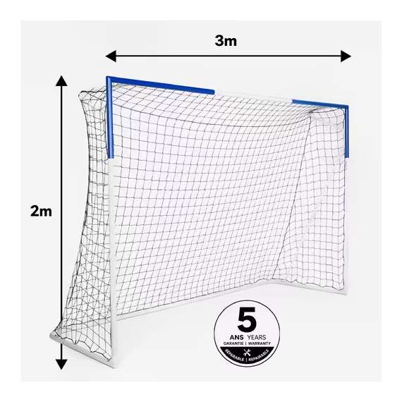 Buy Kipsta 300cm by 200cm Classic White Football Goal Post in Kenya