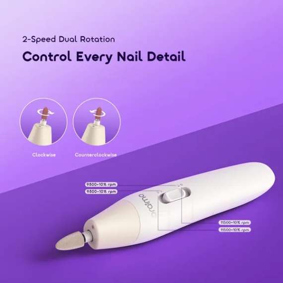 Buy Oraimo Tipsy 2 Speed 6 Nail Drills Manicure Set in Kenya