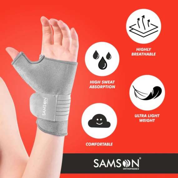 Buy Samson Palm Brace with Thumb Support, Size: Small in Kenya