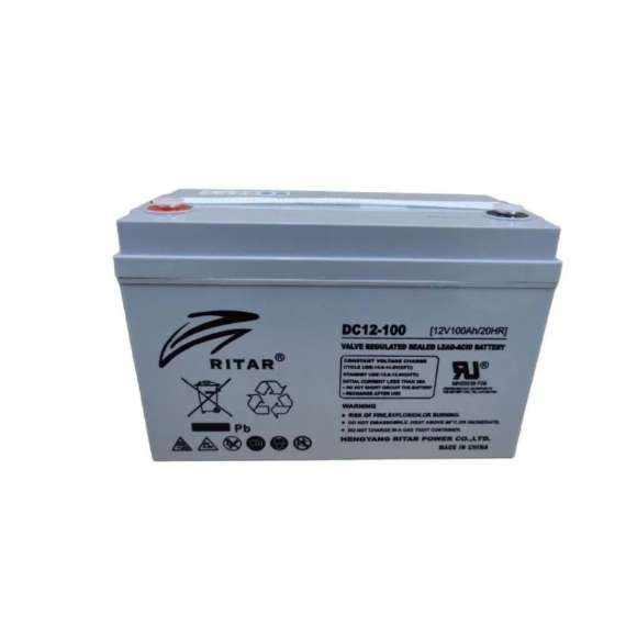 Buy Ritar DC-12-100 12V 100AH 20HR Valve regulated sealed lead acid solar battery in Kenya