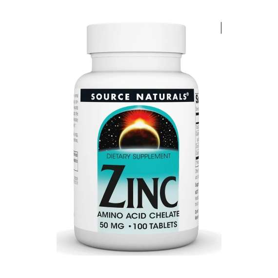 Buy Source Naturals Zinc Chelated 50mg 100  Tablets Supplement in Kenya
