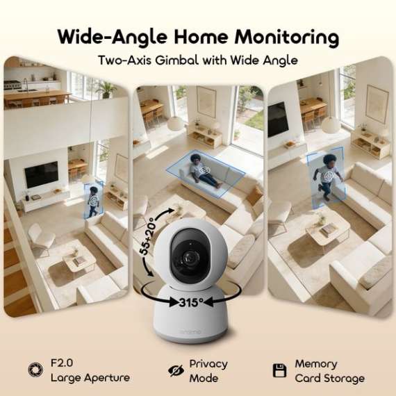 Buy oraimo Vigicam 3MP Ultra HD Night Vision IP Camera in Kenya