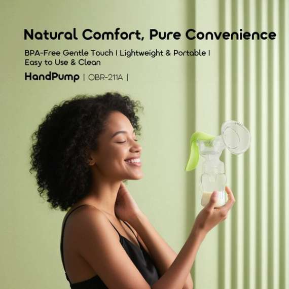 Buy Oraimo OBR-211A BPA-Free Gentle Touch Lightweight Manual Breast Pump in Kenya