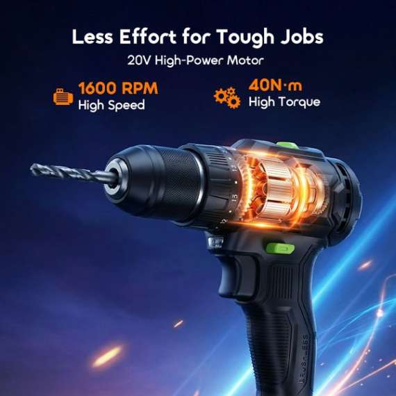 Buy Oraimo MaxDrill OSH-010A 20V Cordless Versatile Power Drill Driver in Kenya
