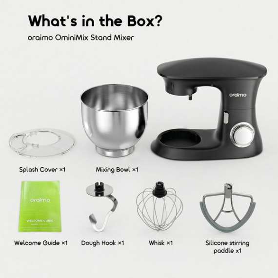 Buy oraimo OminiMix 6 Speeds Durable All Metal Gears Stand Mixer in Kenya