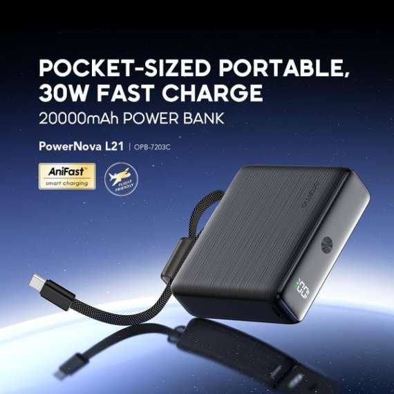 Buy oraimo PowerNova L21 20000mAh 30W Power Bank in Kenya