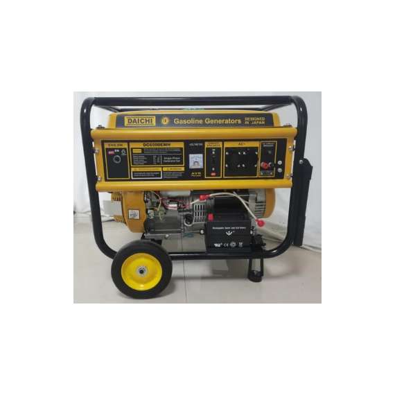 Buy Daichi Japan DC6500EWH 5.5KW Key start Petrol Generator with wheels in Kenya