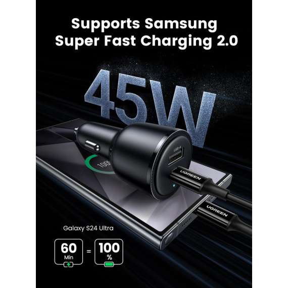 Buy UGREEN EC701 63W USB C Car Charger in Kenya