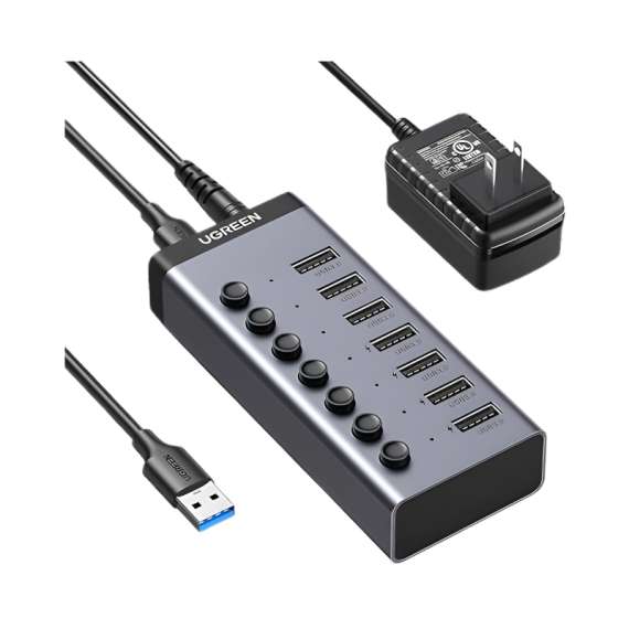 Buy UGREEN CM481 USB-C to 7-Port USB-A 3.0 Hub in Kenya