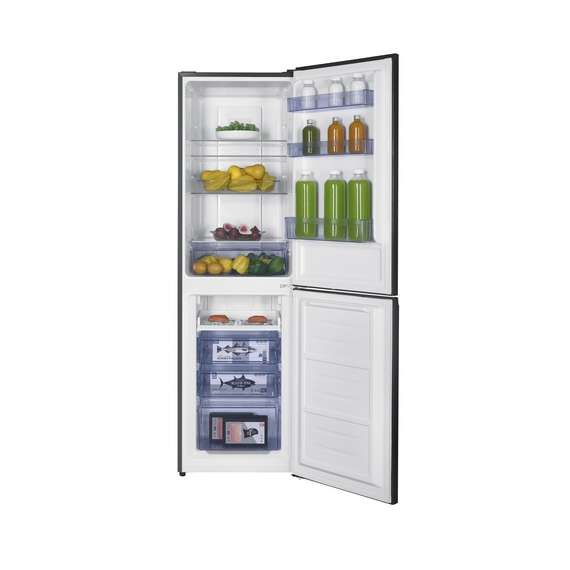 Buy VON VRB-247NRAK 247L - Black Inox  Bottom Mount Freezer in Kenya