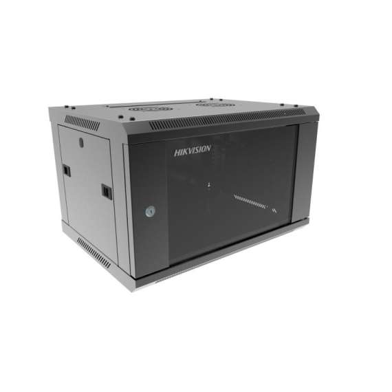 Buy Hikvision DS-XS6406-S/B 6U 600*450mm Wall-mount Cabinet in [storefront]