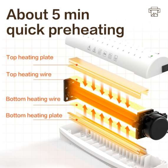 Buy DELI ET106 A4 LAMINATOR in Kenya